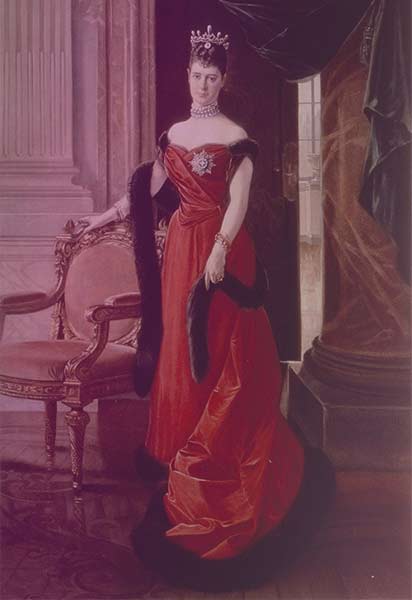 Marie Feodorovna by Francois Flameng