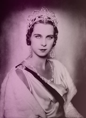 Marie-Jose of Belgium in the Musy Tiara