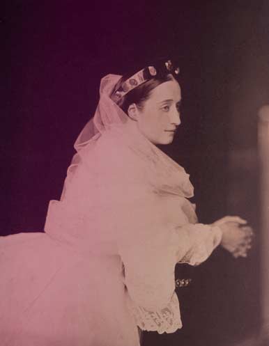 Empress Eugenie Pearl and Diamond Tiara at Louvre Museum