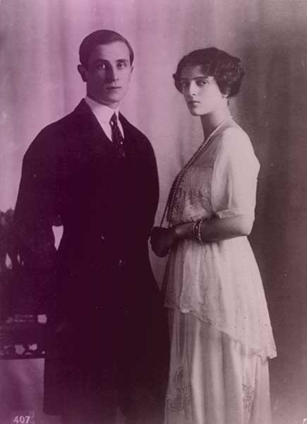 Felix and Irina in 1914, at the time they got engaged.